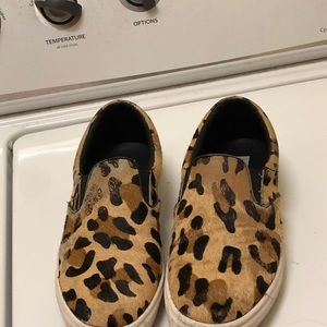 Steve Madden leopard slip on sneaker!